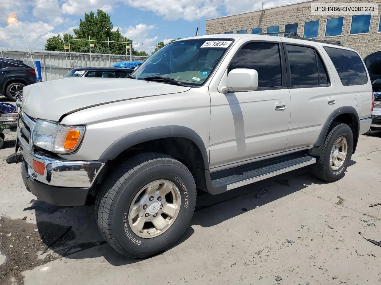 1997 Toyota 4Runner Sr5 VIN: JT3HN86R3V0081273 Lot: 59716094