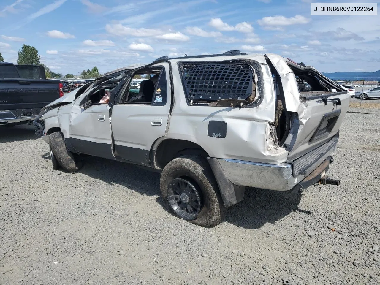 1997 Toyota 4Runner Sr5 VIN: JT3HN86R0V0122264 Lot: 68082334