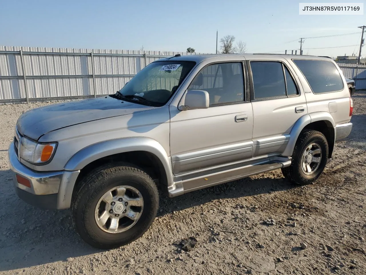 1997 Toyota 4Runner Limited VIN: JT3HN87R5V0117169 Lot: 72193034