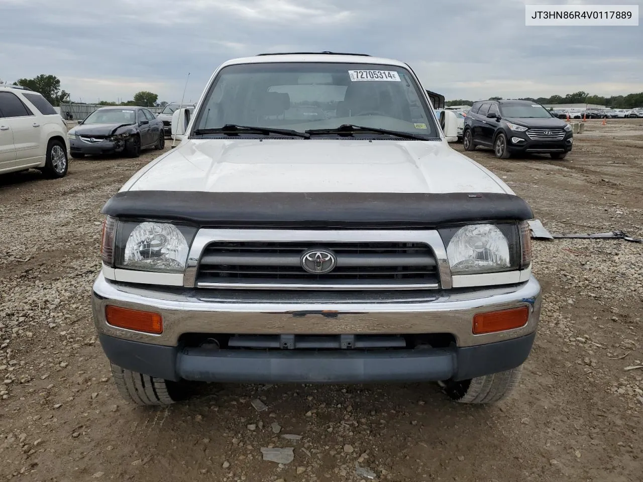 1997 Toyota 4Runner Sr5 VIN: JT3HN86R4V0117889 Lot: 72705314