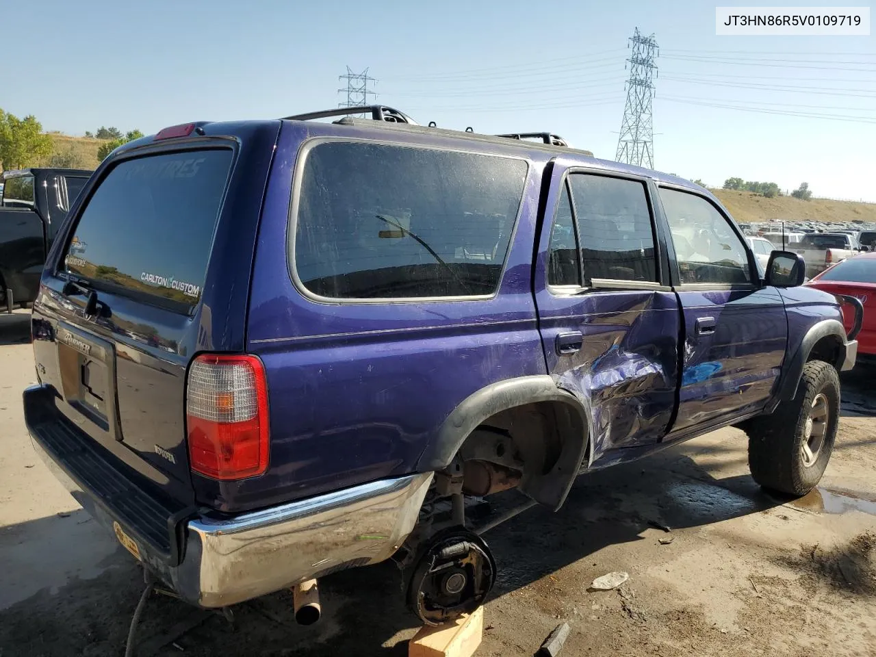 1997 Toyota 4Runner Sr5 VIN: JT3HN86R5V0109719 Lot: 73020634