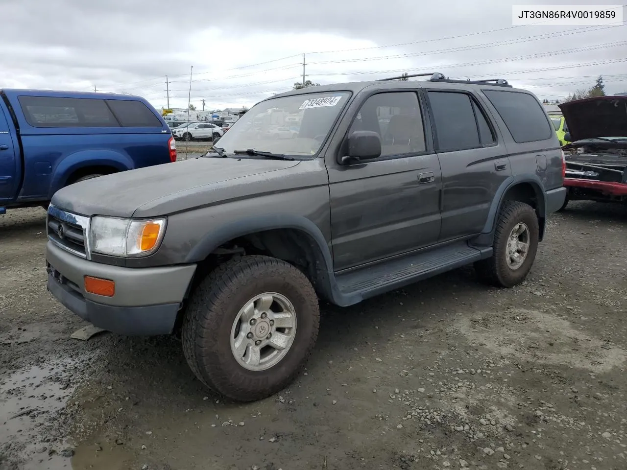 1997 Toyota 4Runner Sr5 VIN: JT3GN86R4V0019859 Lot: 73248924