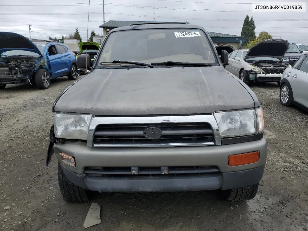 1997 Toyota 4Runner Sr5 VIN: JT3GN86R4V0019859 Lot: 73248924