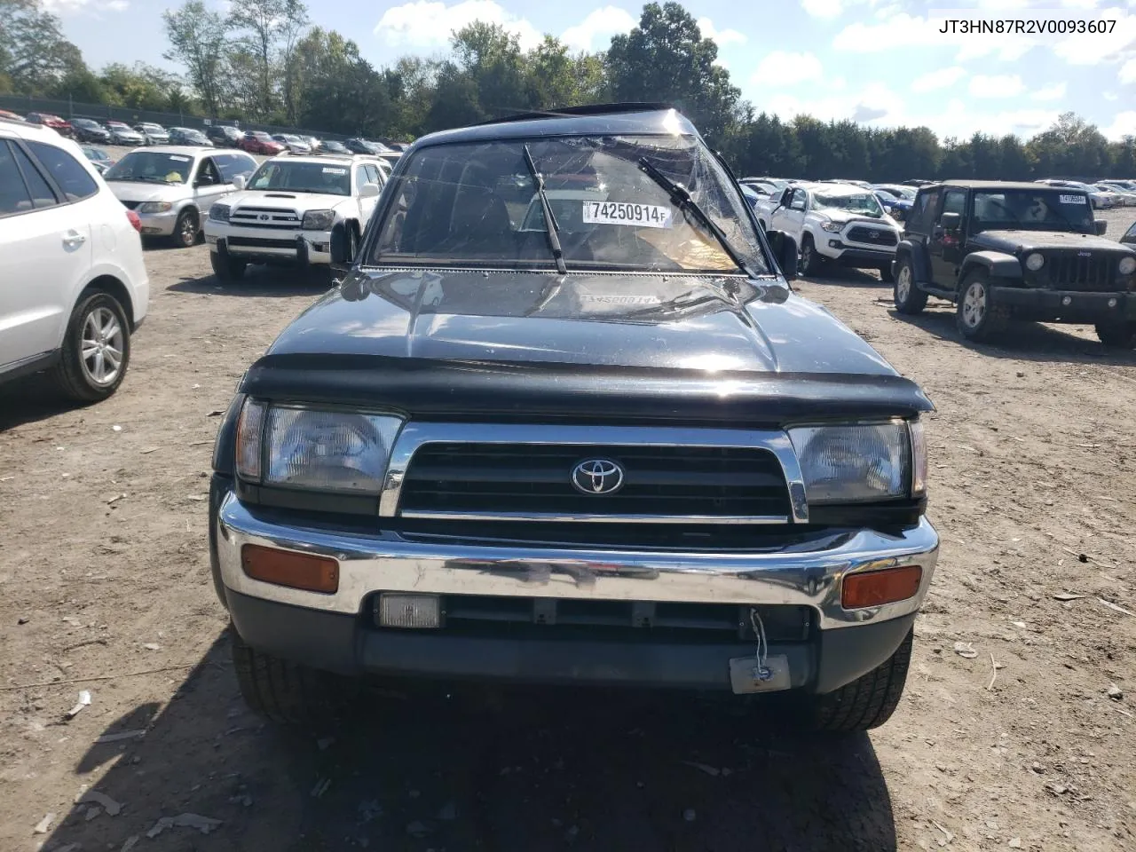 1997 Toyota 4Runner Limited VIN: JT3HN87R2V0093607 Lot: 74250914