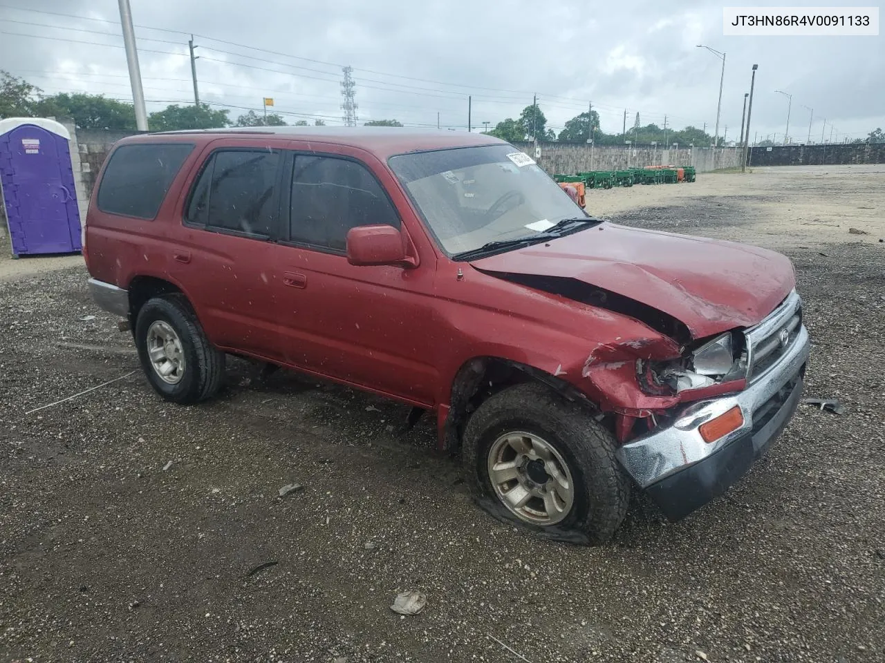 1997 Toyota 4Runner Sr5 VIN: JT3HN86R4V0091133 Lot: 75077524