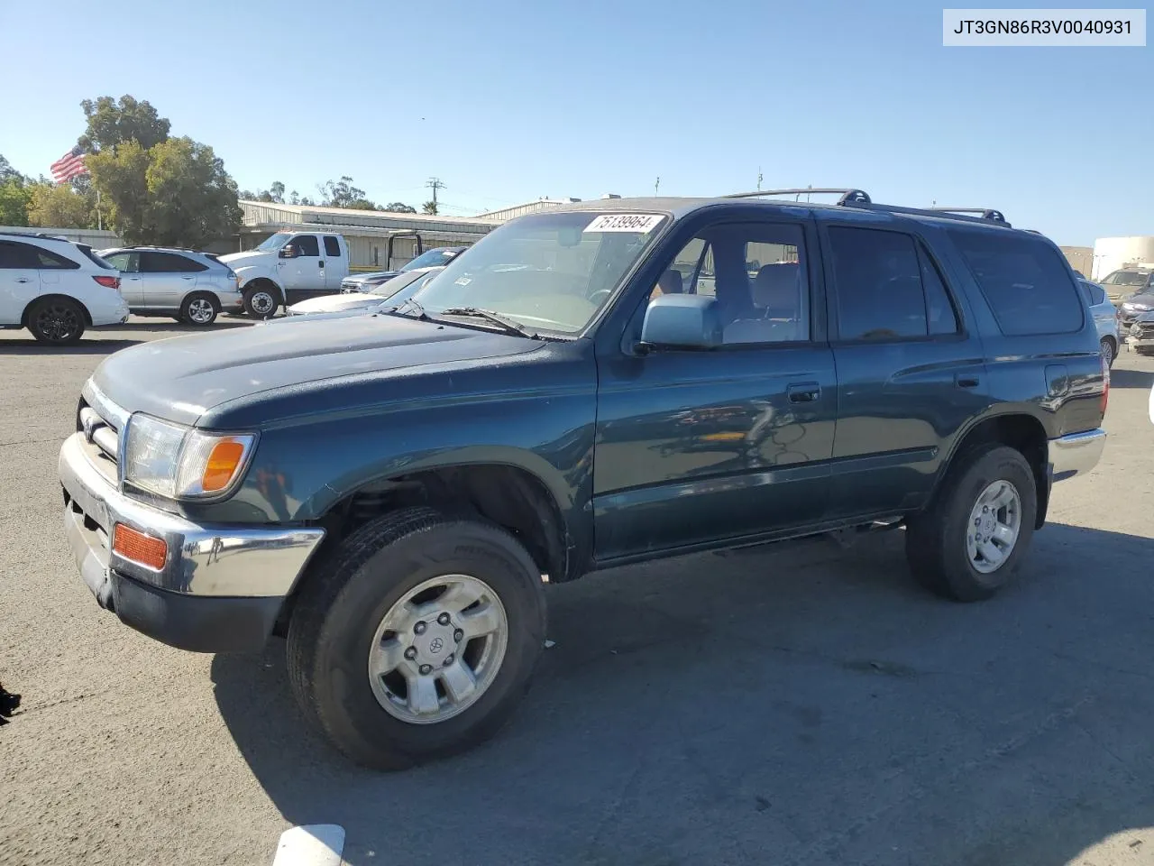 1997 Toyota 4Runner Sr5 VIN: JT3GN86R3V0040931 Lot: 75139964