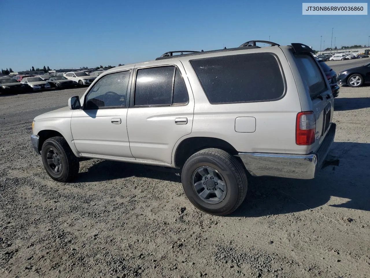 1997 Toyota 4Runner Sr5 VIN: JT3GN86R8V0036860 Lot: 75770494