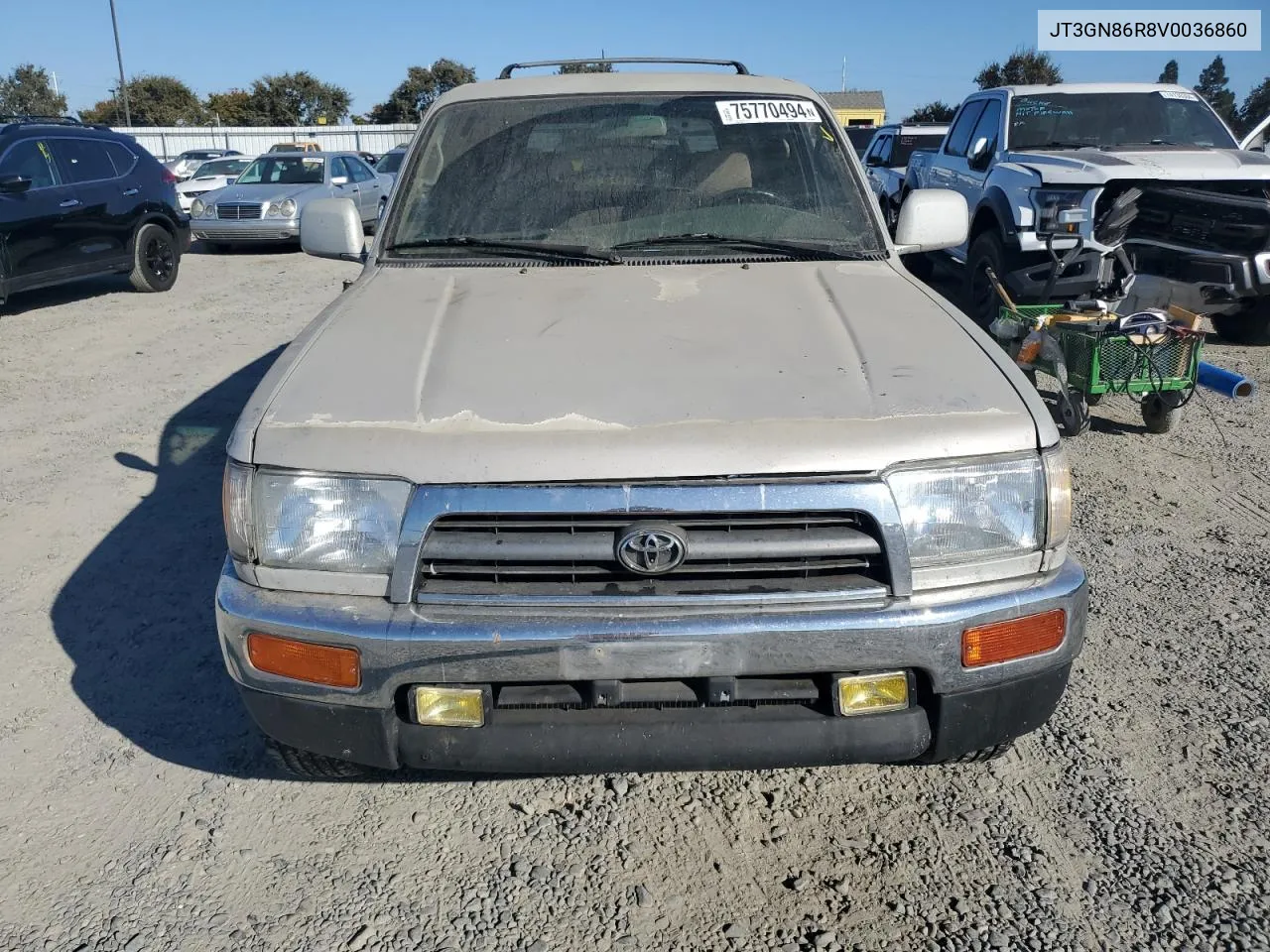 1997 Toyota 4Runner Sr5 VIN: JT3GN86R8V0036860 Lot: 75770494