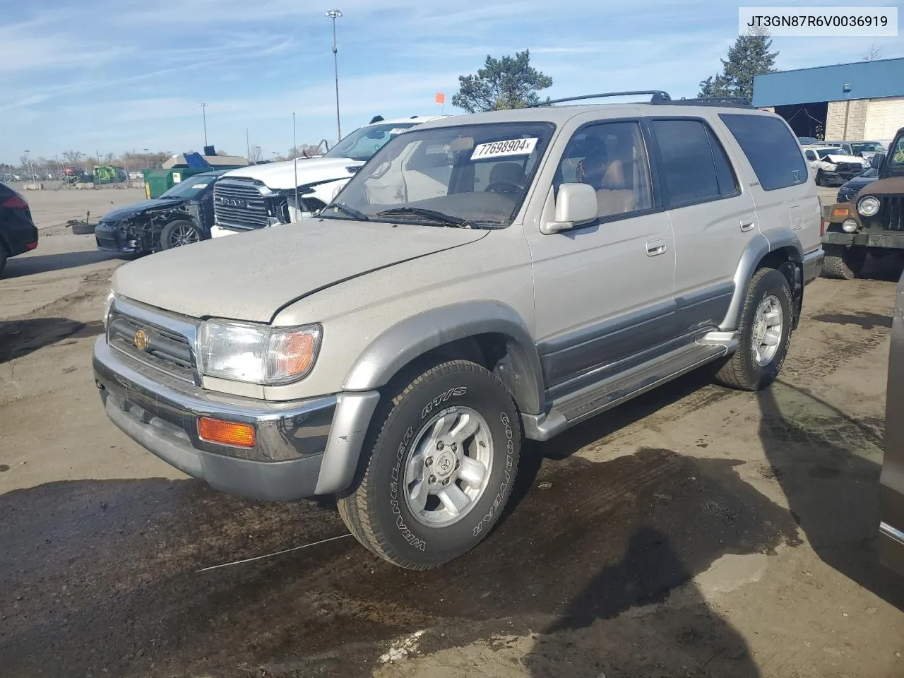 1997 Toyota 4Runner Limited VIN: JT3GN87R6V0036919 Lot: 77698904