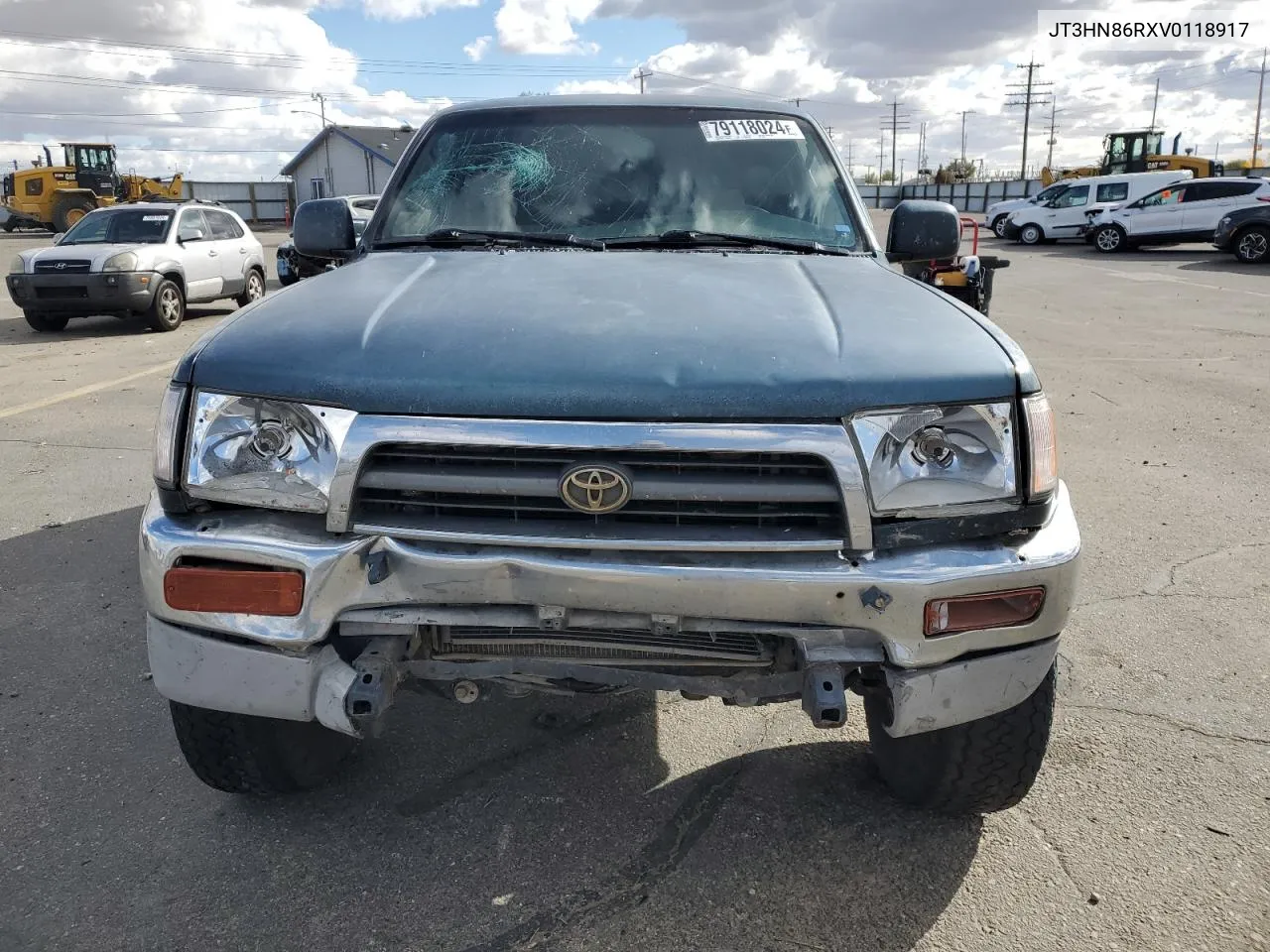 1997 Toyota 4Runner Sr5 VIN: JT3HN86RXV0118917 Lot: 79118024