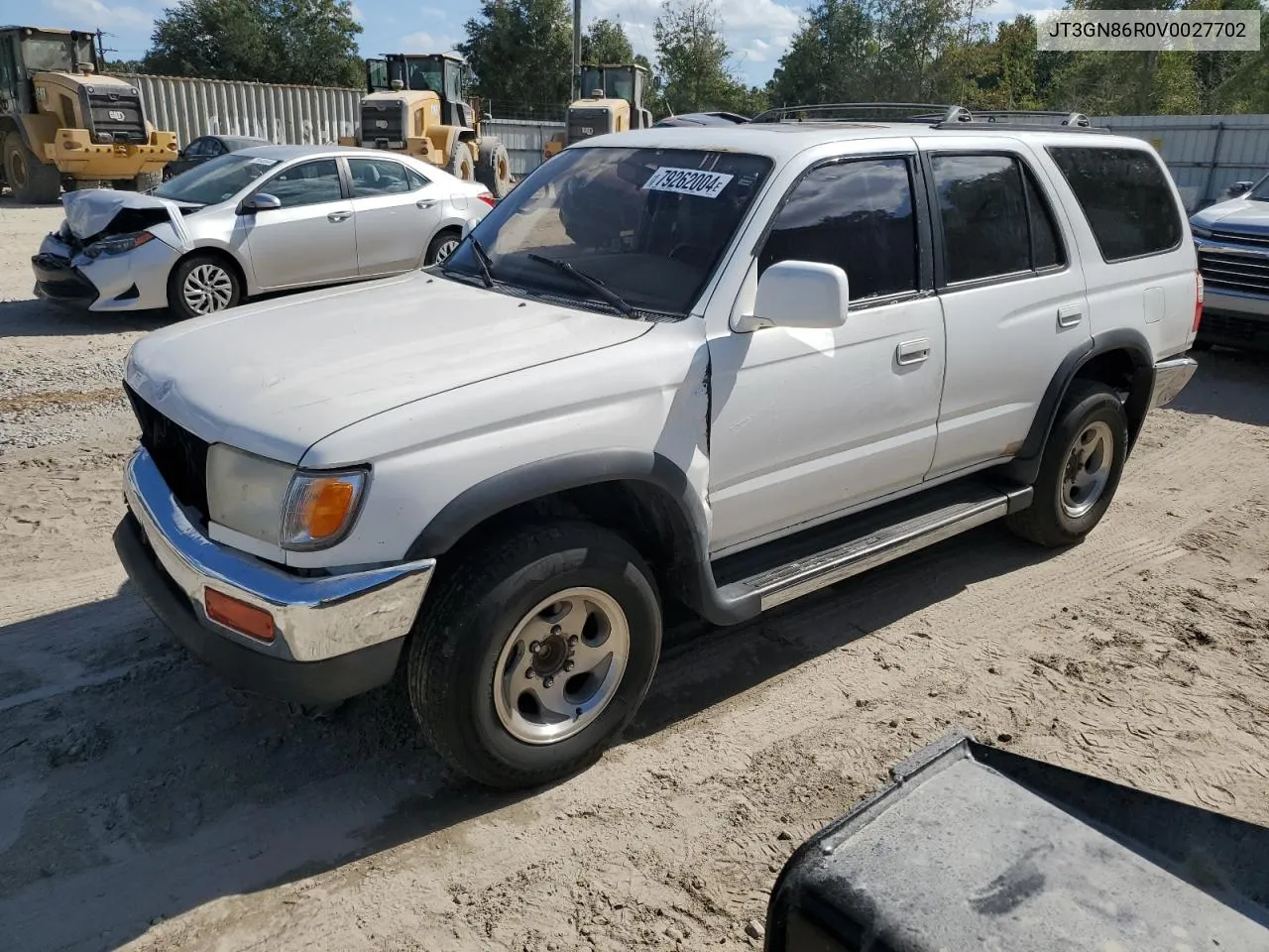 1997 Toyota 4Runner Sr5 VIN: JT3GN86R0V0027702 Lot: 79262004