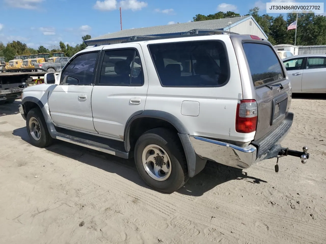 1997 Toyota 4Runner Sr5 VIN: JT3GN86R0V0027702 Lot: 79262004