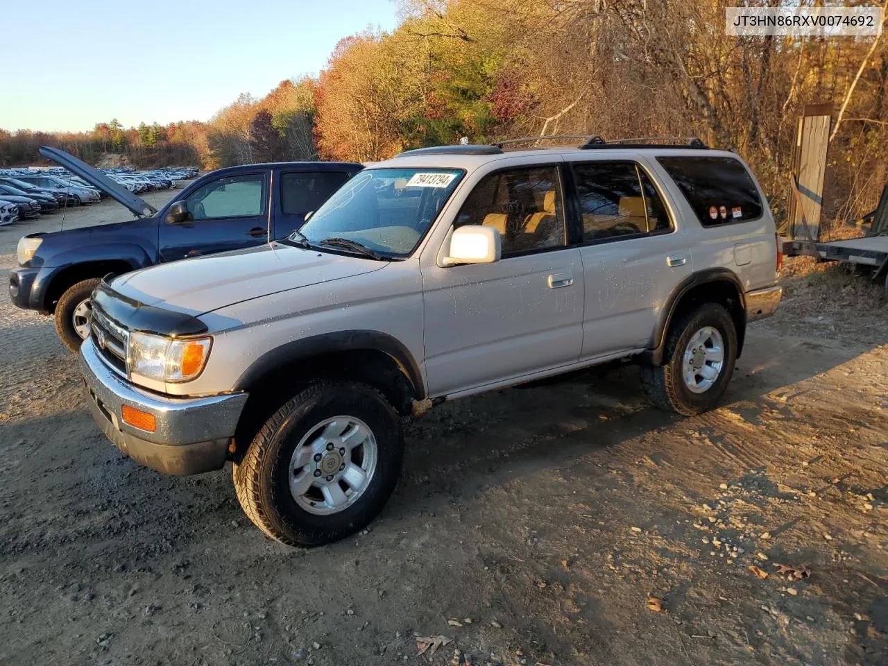 1997 Toyota 4Runner Sr5 VIN: JT3HN86RXV0074692 Lot: 79413794