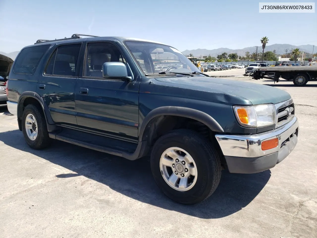 1998 Toyota 4Runner Sr5 VIN: JT3GN86RXW0078433 Lot: 53876454