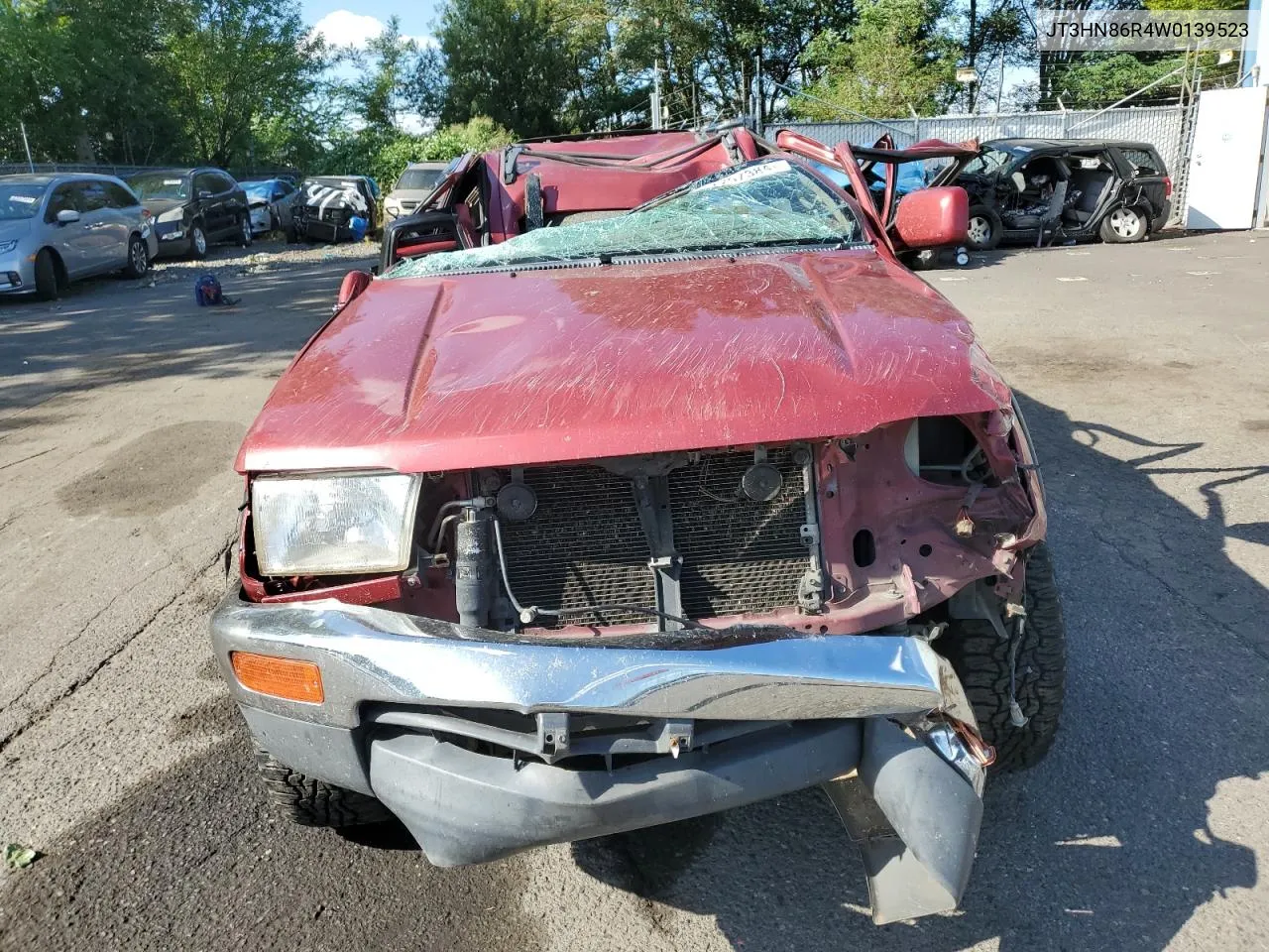 1998 Toyota 4Runner Sr5 VIN: JT3HN86R4W0139523 Lot: 67757384