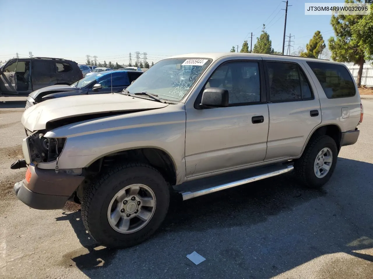 1998 Toyota 4Runner VIN: JT3GM84R9W0032095 Lot: 68065944