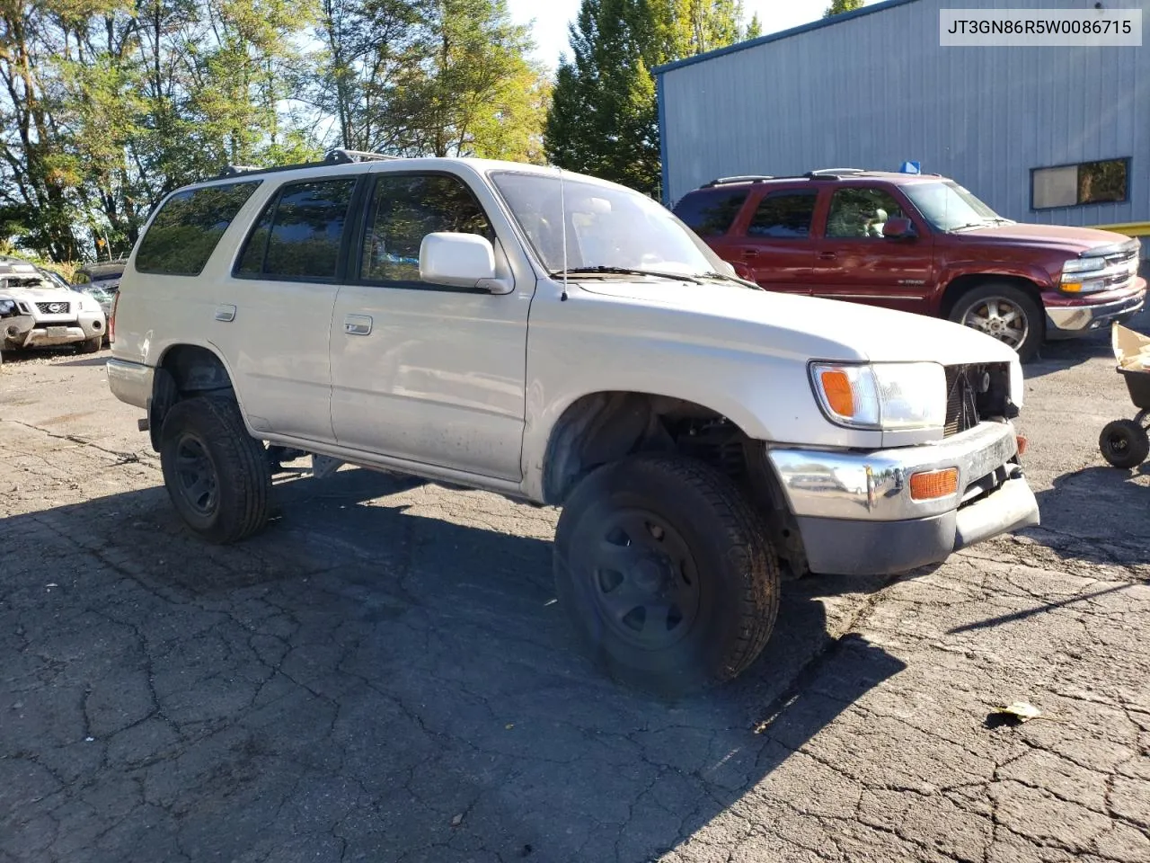 1998 Toyota 4Runner Sr5 VIN: JT3GN86R5W0086715 Lot: 69875894