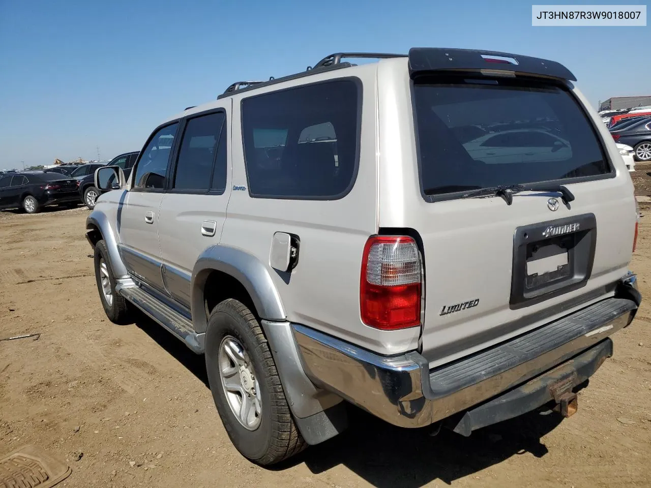 1998 Toyota 4Runner Limited VIN: JT3HN87R3W9018007 Lot: 70294184