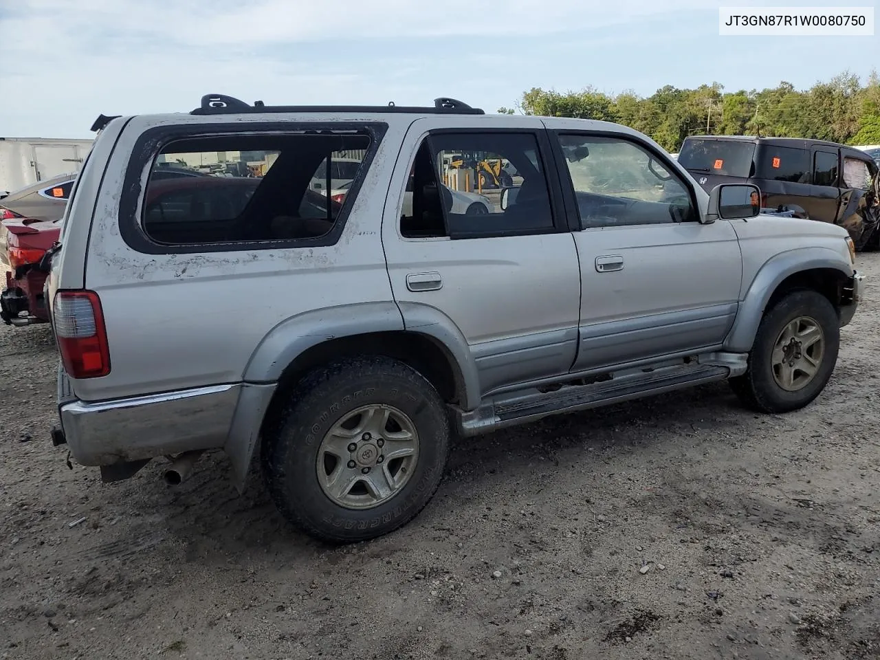 1998 Toyota 4Runner Limited VIN: JT3GN87R1W0080750 Lot: 71476884