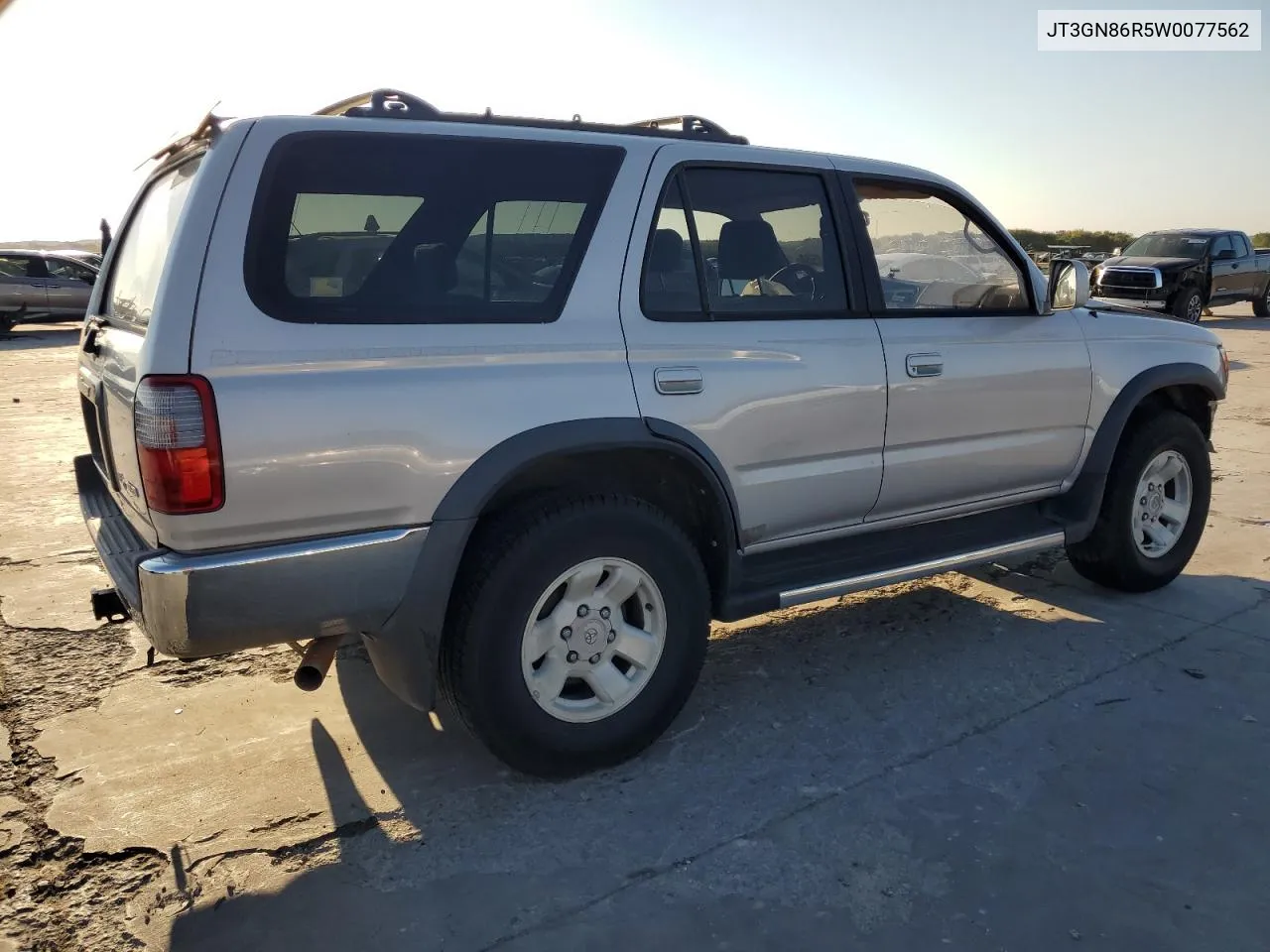 1998 Toyota 4Runner Sr5 VIN: JT3GN86R5W0077562 Lot: 71504554