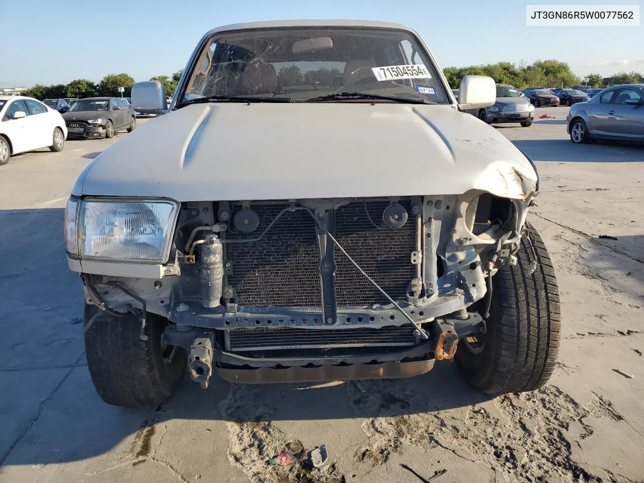 1998 Toyota 4Runner Sr5 VIN: JT3GN86R5W0077562 Lot: 71504554