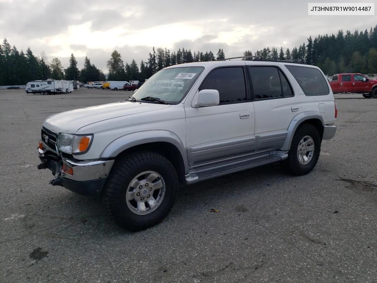 1998 Toyota 4Runner Limited VIN: JT3HN87R1W9014487 Lot: 72065114