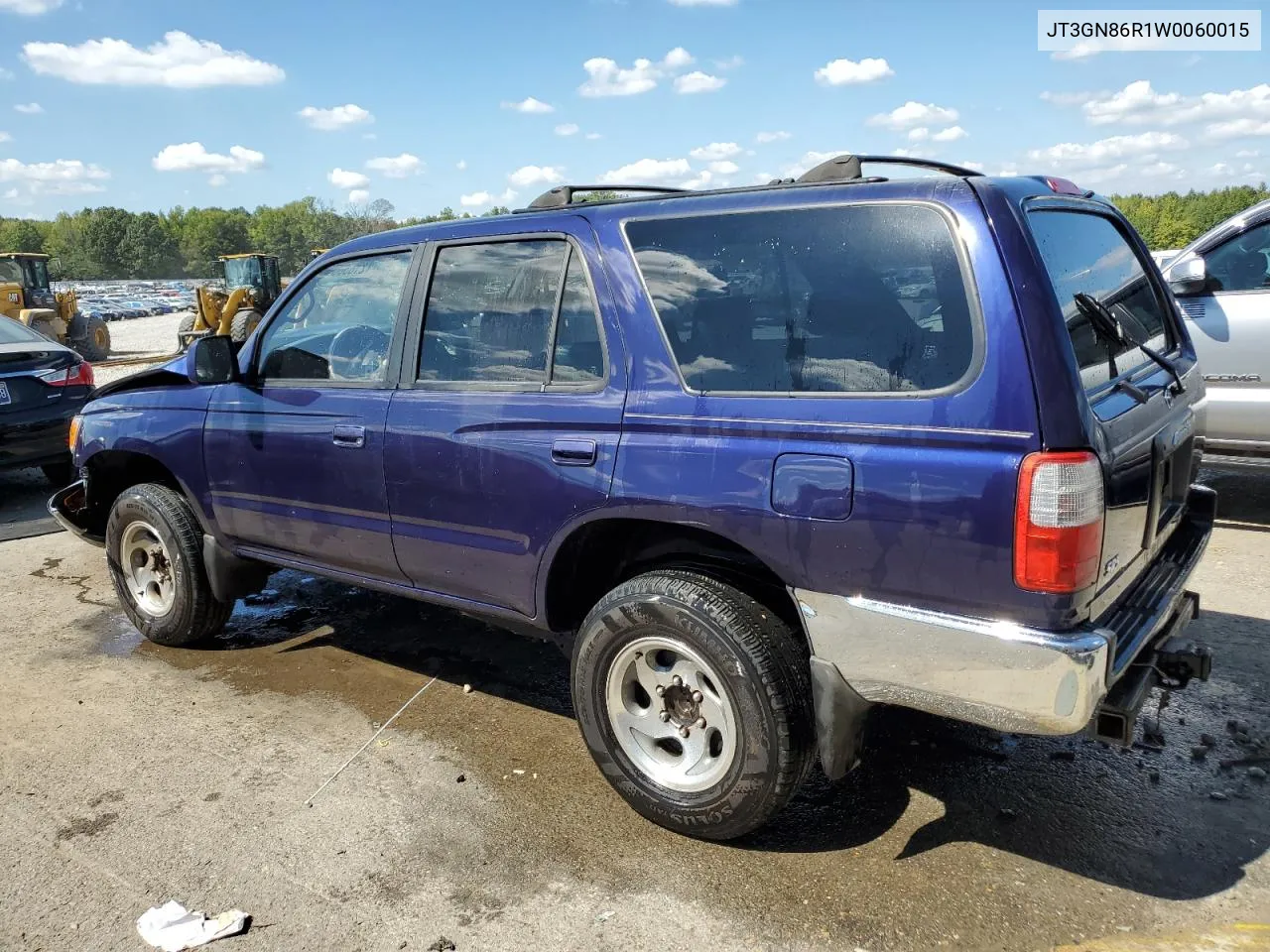 1998 Toyota 4Runner Sr5 VIN: JT3GN86R1W0060015 Lot: 72183064