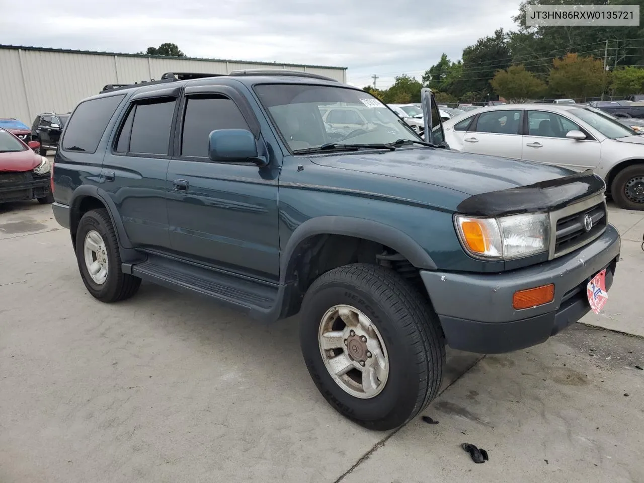 1998 Toyota 4Runner Sr5 VIN: JT3HN86RXW0135721 Lot: 72187814