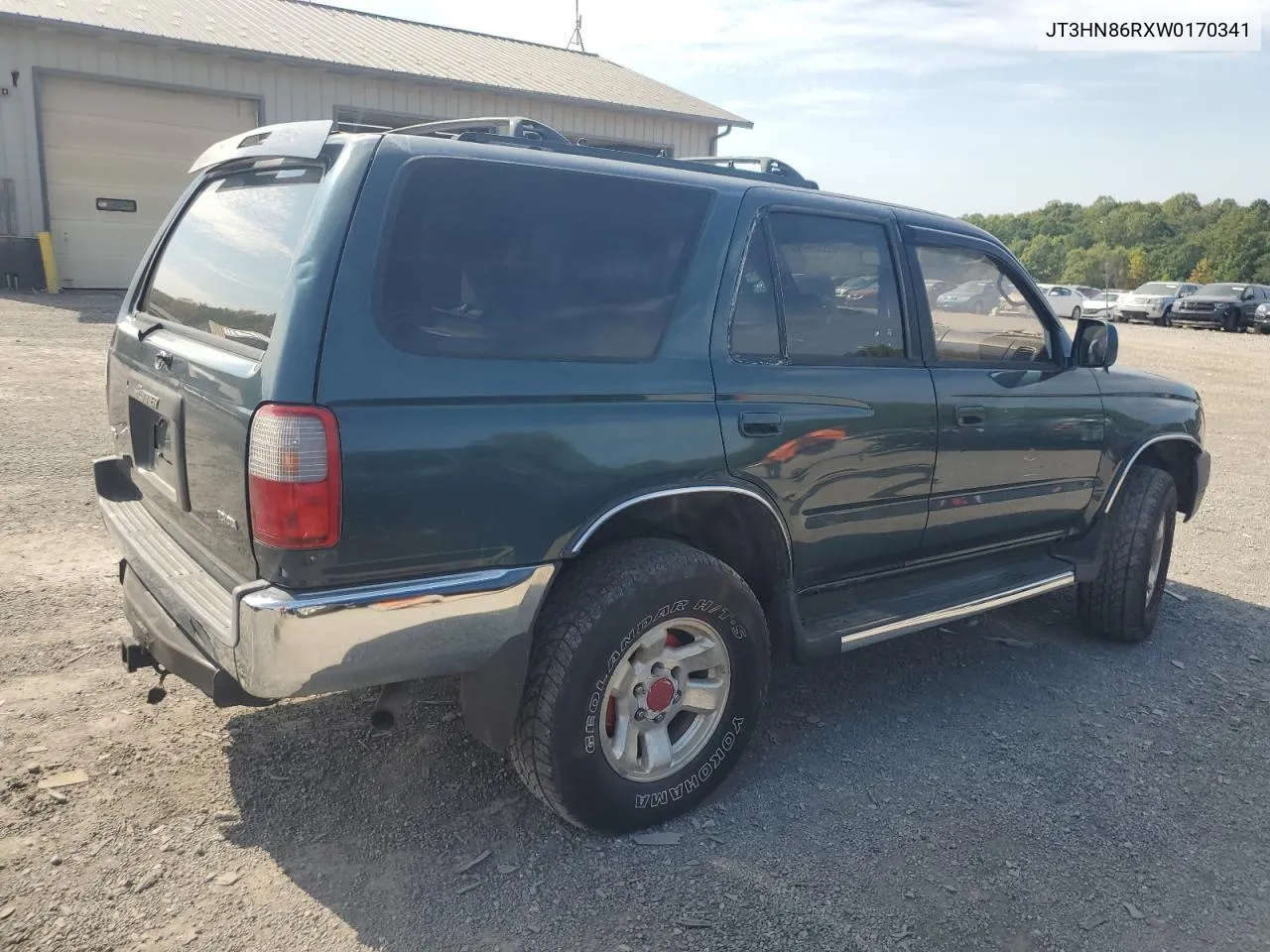 1998 Toyota 4Runner Sr5 VIN: JT3HN86RXW0170341 Lot: 72555604