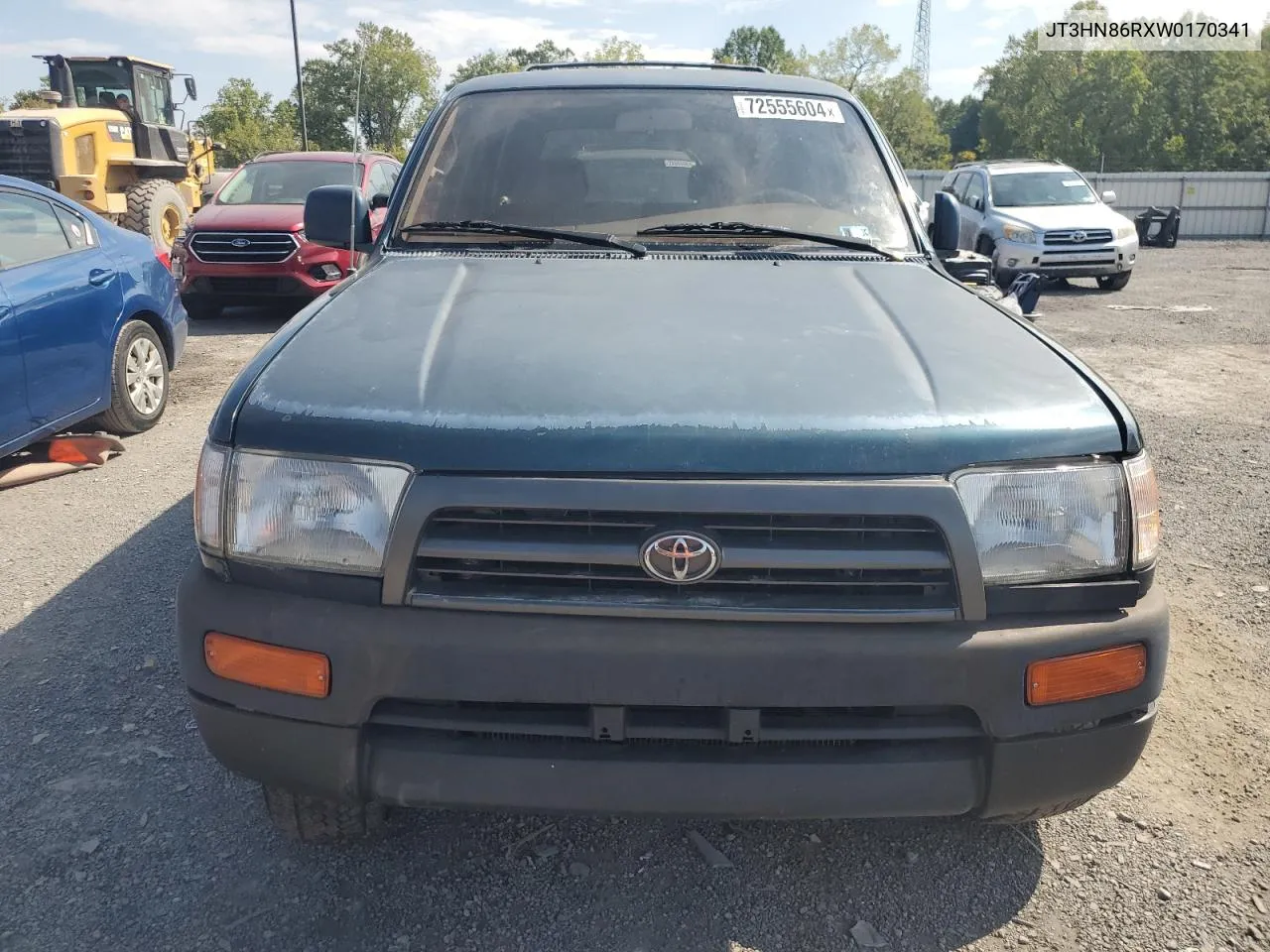 1998 Toyota 4Runner Sr5 VIN: JT3HN86RXW0170341 Lot: 72555604