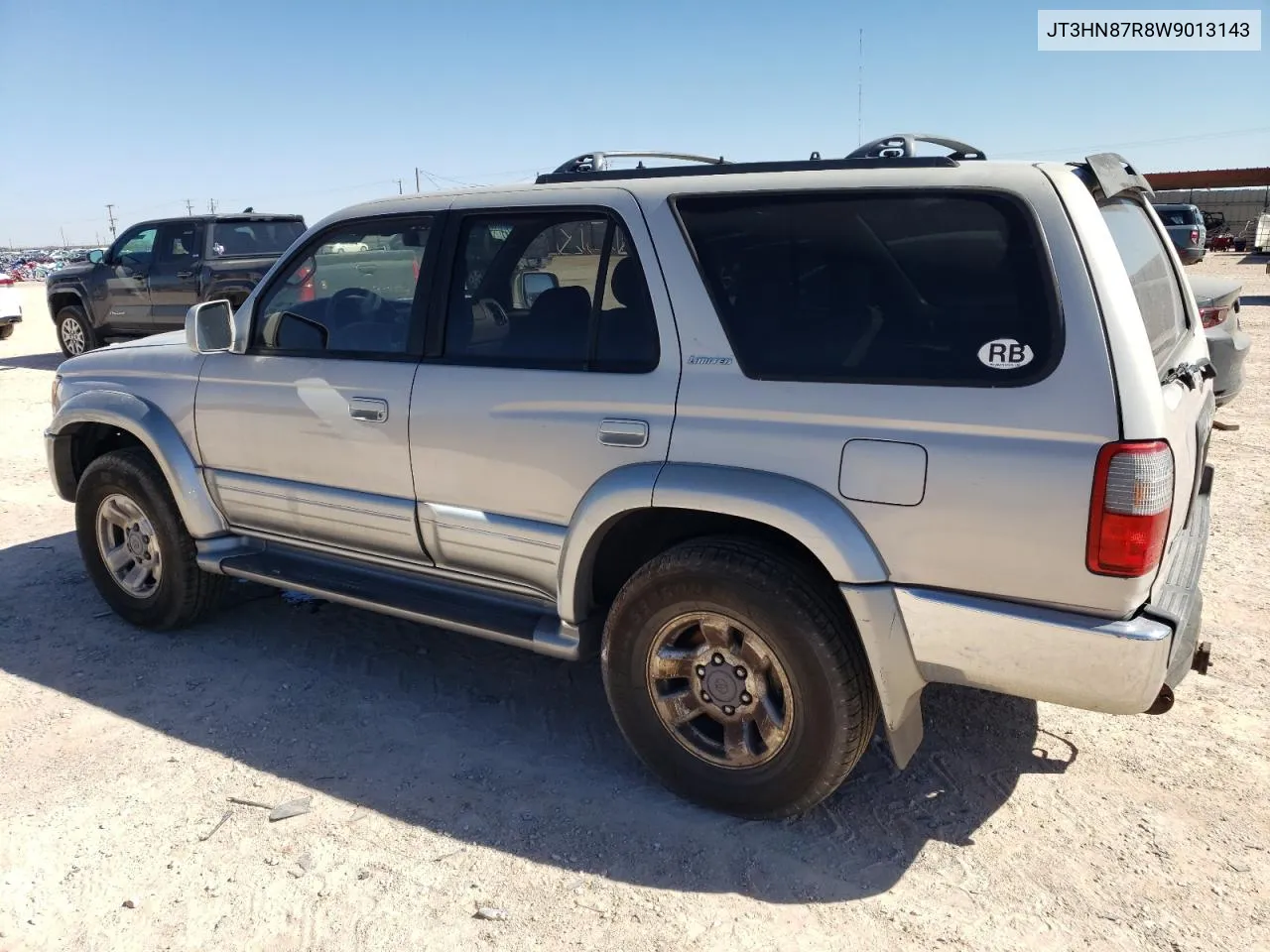 1998 Toyota 4Runner Limited VIN: JT3HN87R8W9013143 Lot: 73602454