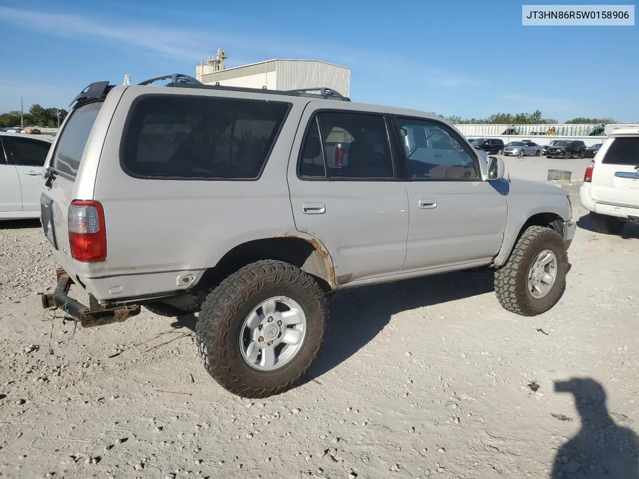 1998 Toyota 4Runner Sr5 VIN: JT3HN86R5W0158906 Lot: 74008674