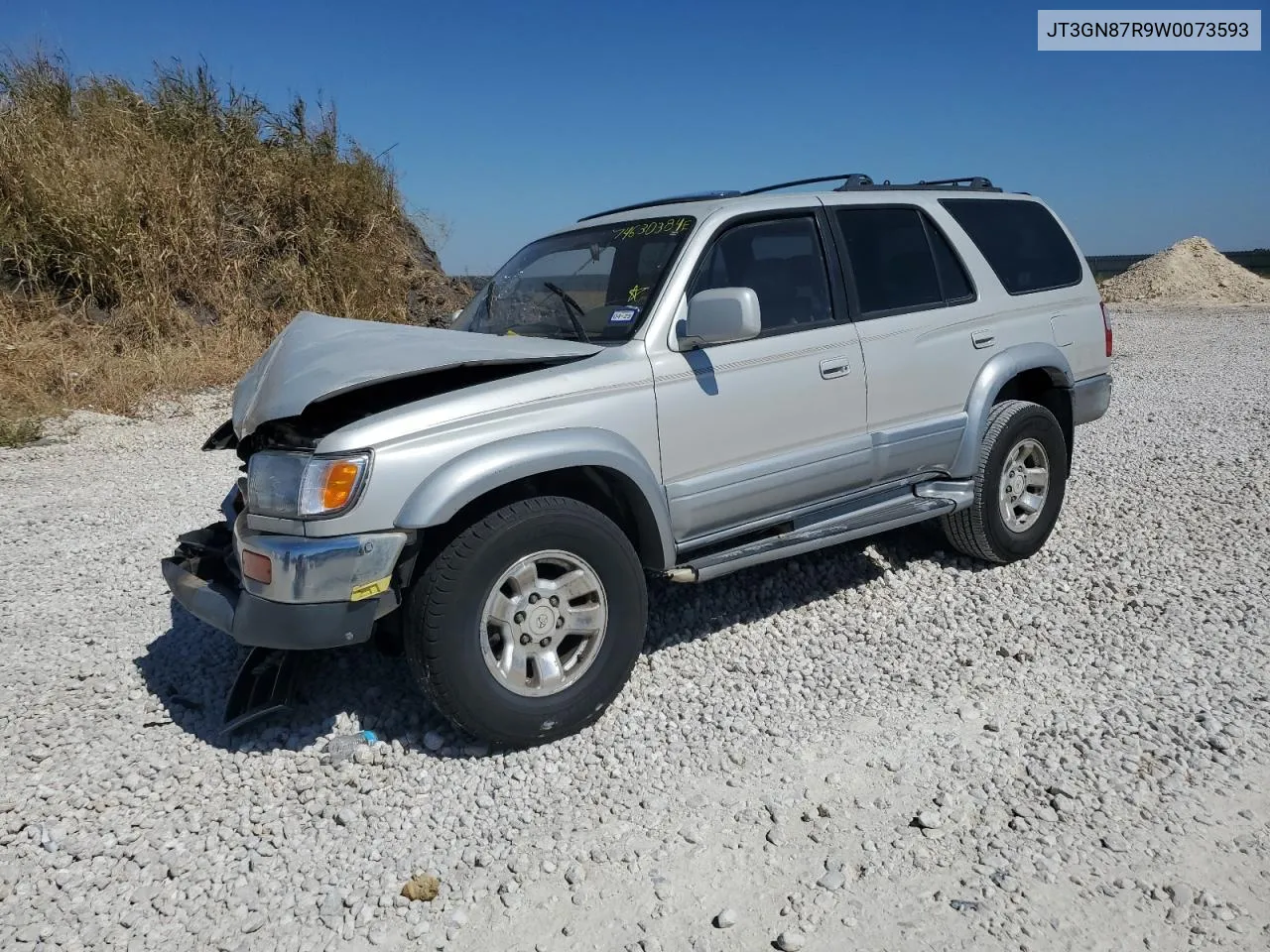 1998 Toyota 4Runner Limited VIN: JT3GN87R9W0073593 Lot: 74630384