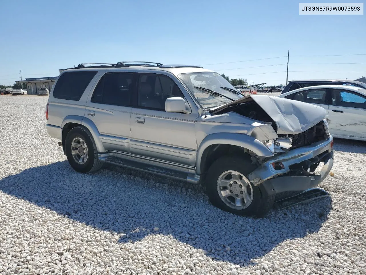 1998 Toyota 4Runner Limited VIN: JT3GN87R9W0073593 Lot: 74630384