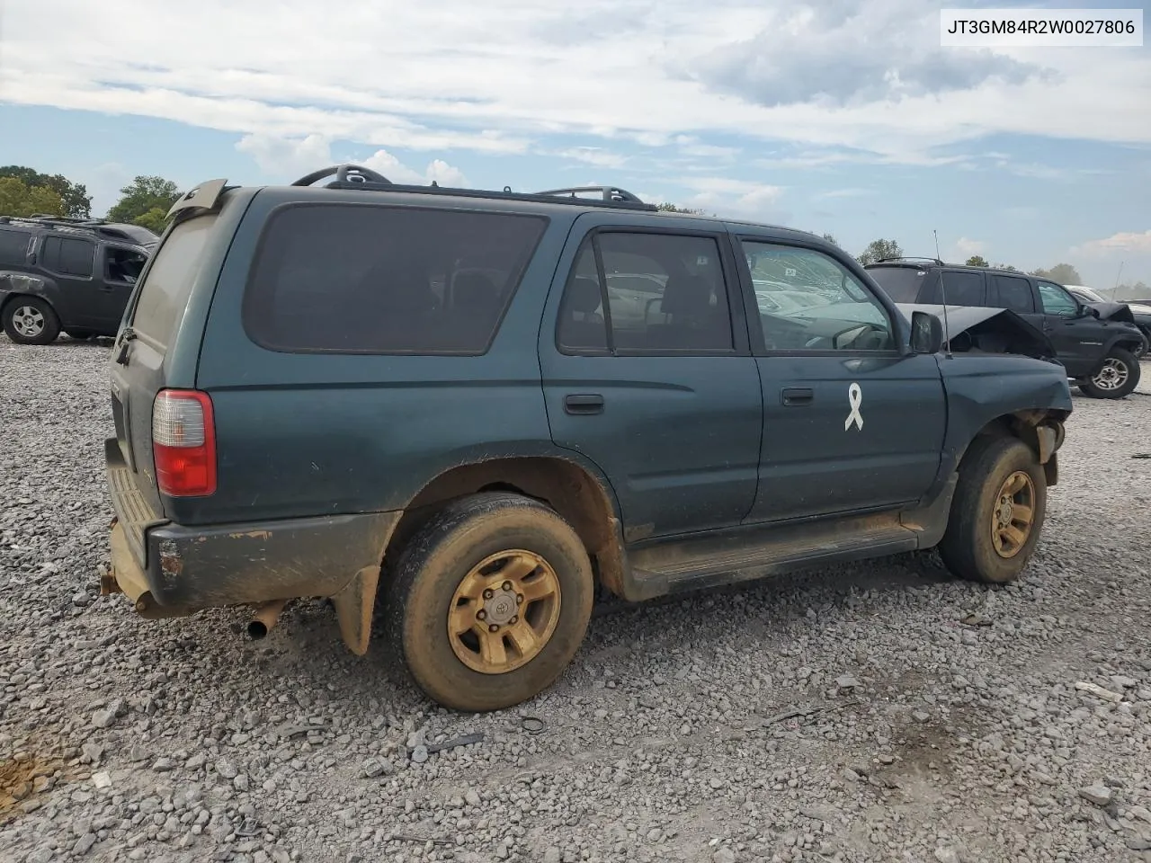 1998 Toyota 4Runner VIN: JT3GM84R2W0027806 Lot: 74771554