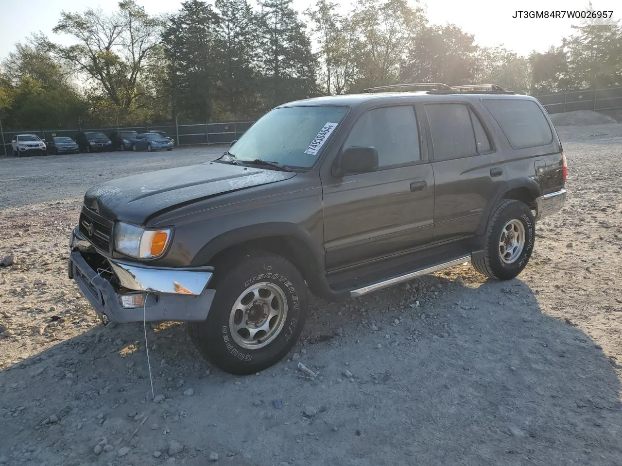 1998 Toyota 4Runner VIN: JT3GM84R7W0026957 Lot: 74930464