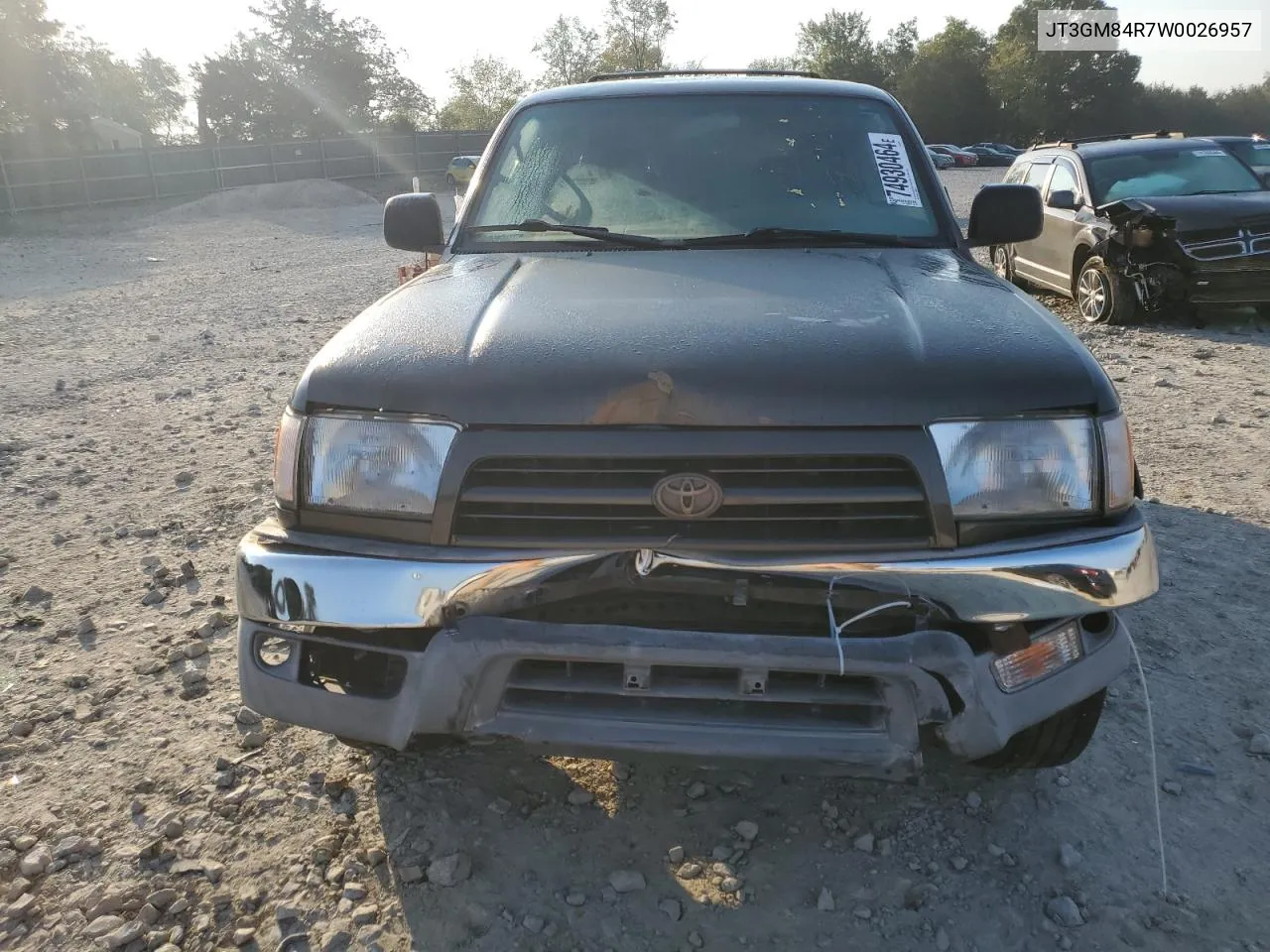 1998 Toyota 4Runner VIN: JT3GM84R7W0026957 Lot: 74930464