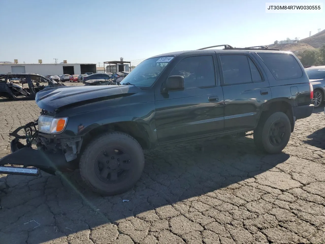 1998 Toyota 4Runner VIN: JT3GM84R7W0030555 Lot: 75133114