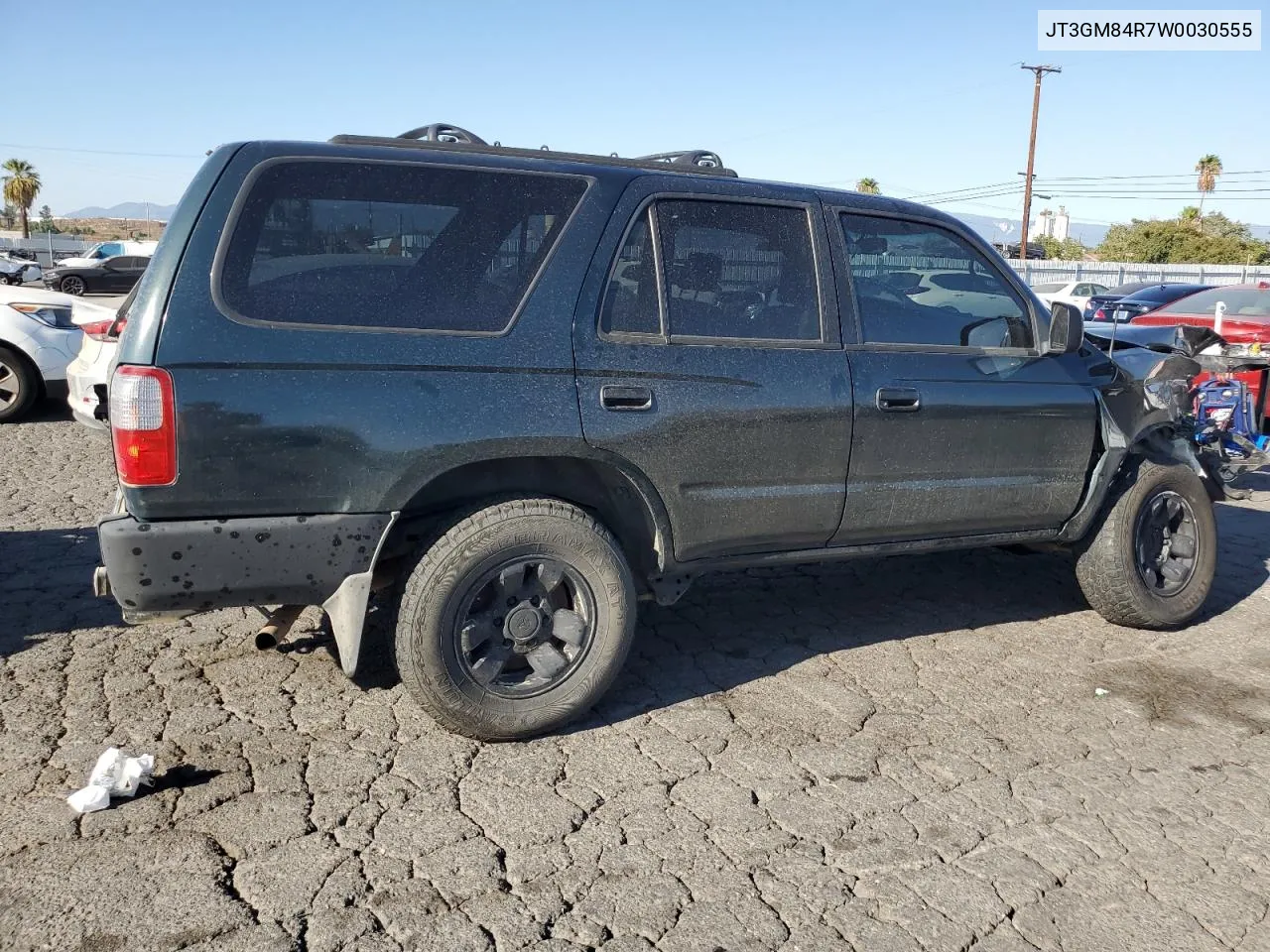 1998 Toyota 4Runner VIN: JT3GM84R7W0030555 Lot: 75133114