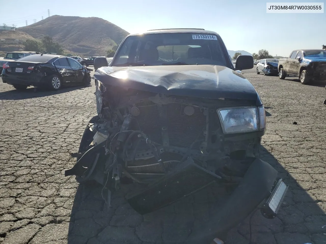 1998 Toyota 4Runner VIN: JT3GM84R7W0030555 Lot: 75133114