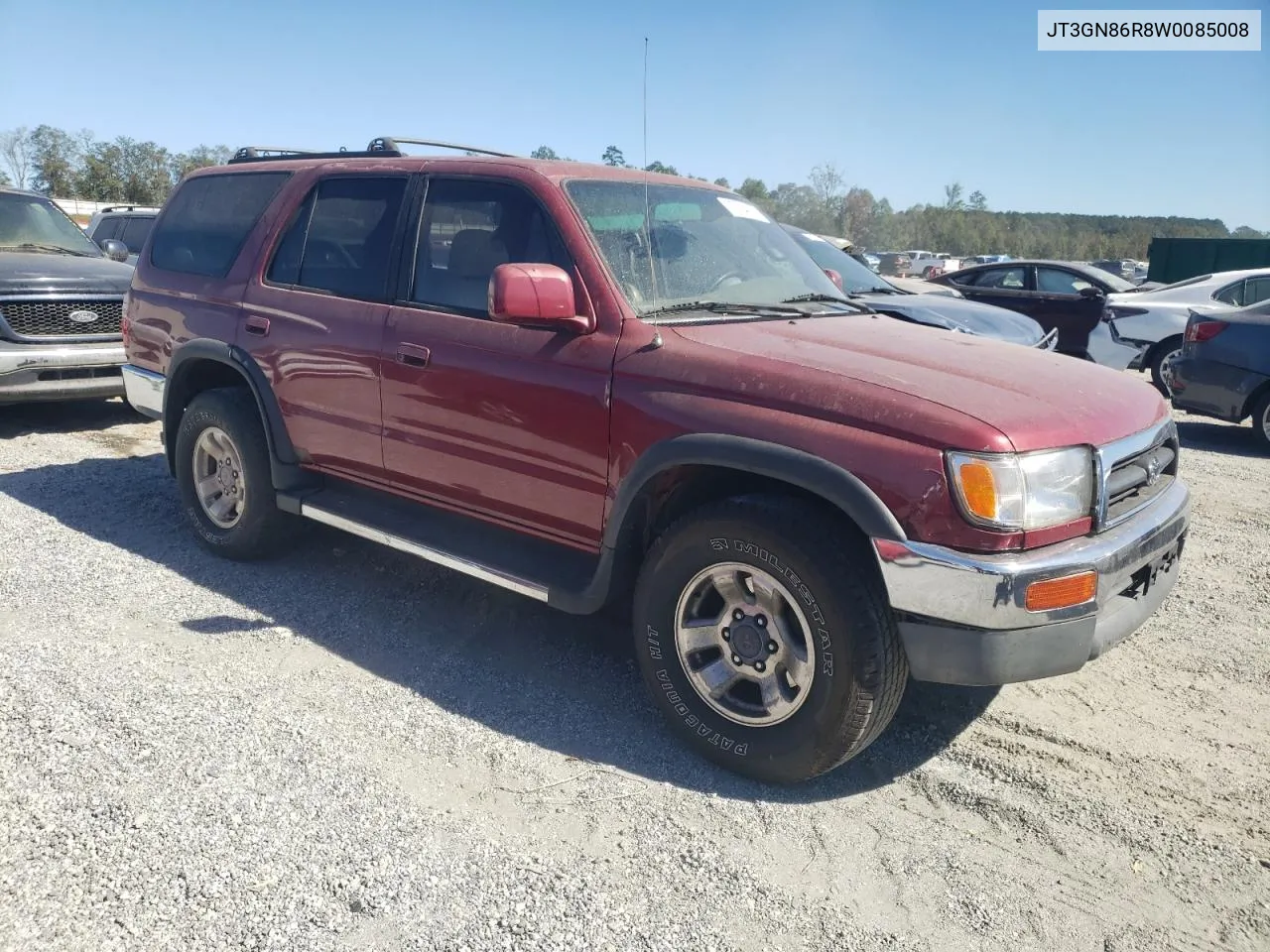 1998 Toyota 4Runner Sr5 VIN: JT3GN86R8W0085008 Lot: 75794074