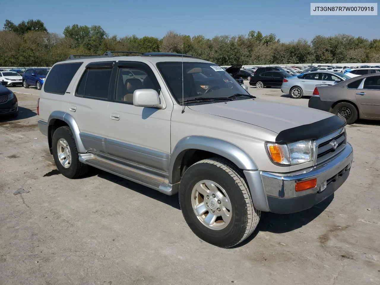 1998 Toyota 4Runner Limited VIN: JT3GN87R7W0070918 Lot: 75962264