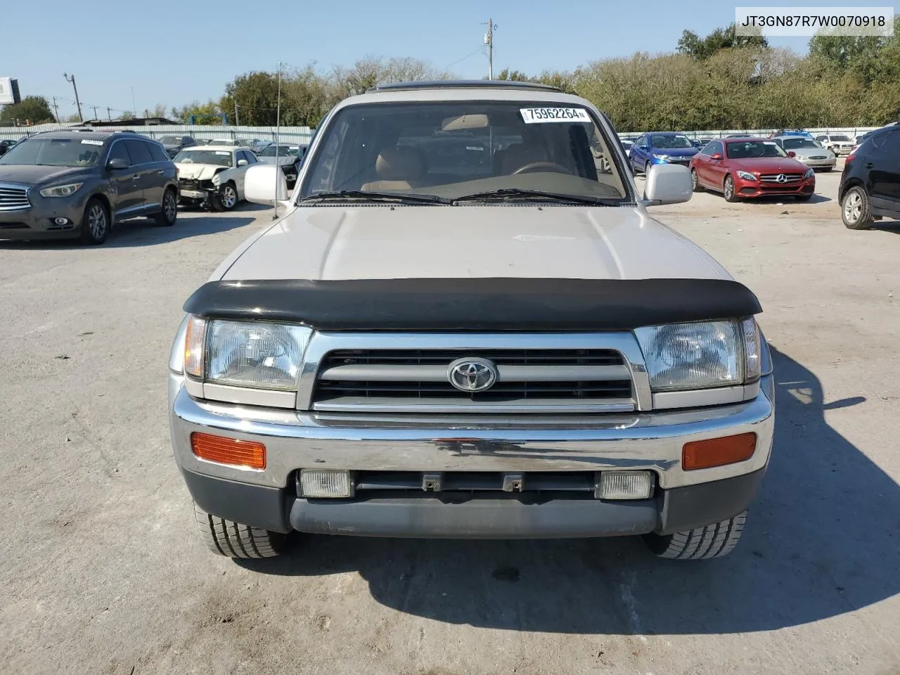 1998 Toyota 4Runner Limited VIN: JT3GN87R7W0070918 Lot: 75962264