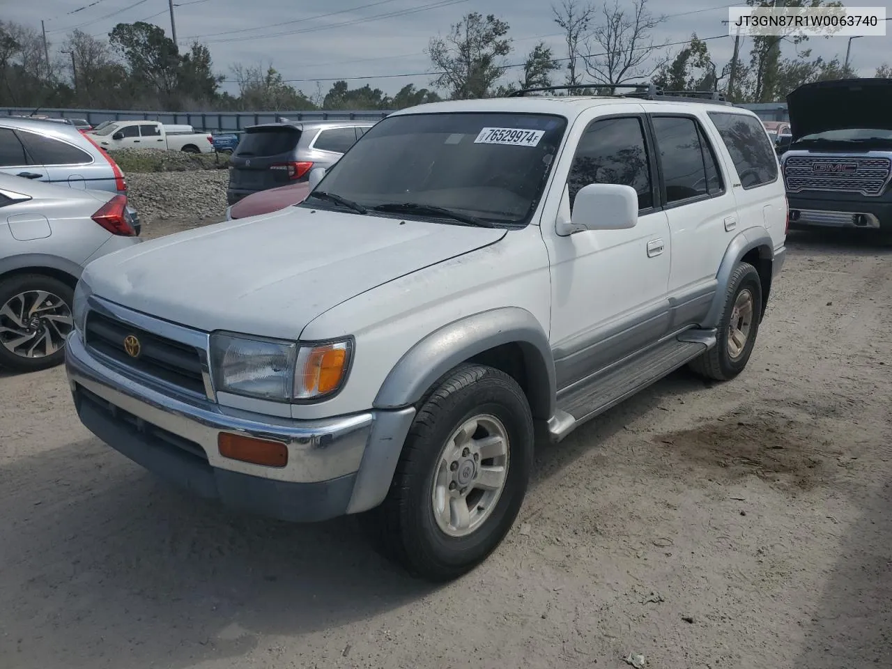 1998 Toyota 4Runner Limited VIN: JT3GN87R1W0063740 Lot: 76529974