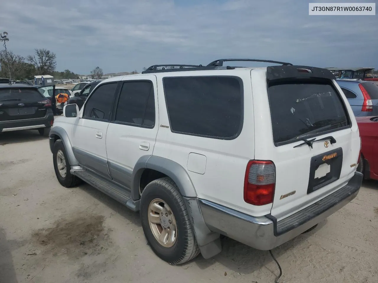 1998 Toyota 4Runner Limited VIN: JT3GN87R1W0063740 Lot: 76529974