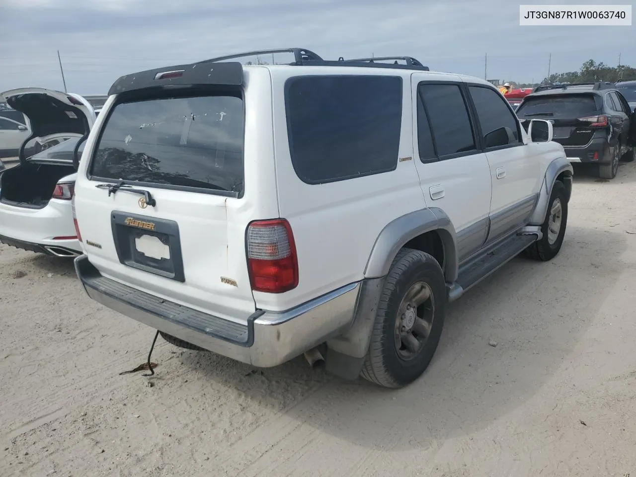 1998 Toyota 4Runner Limited VIN: JT3GN87R1W0063740 Lot: 76529974