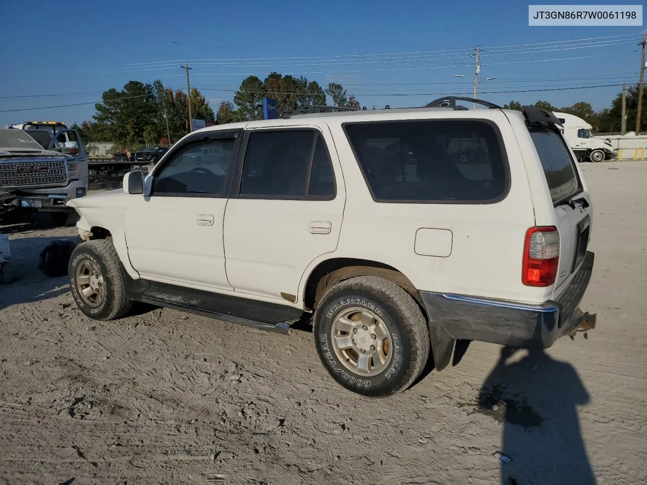 1998 Toyota 4Runner Sr5 VIN: JT3GN86R7W0061198 Lot: 76957694