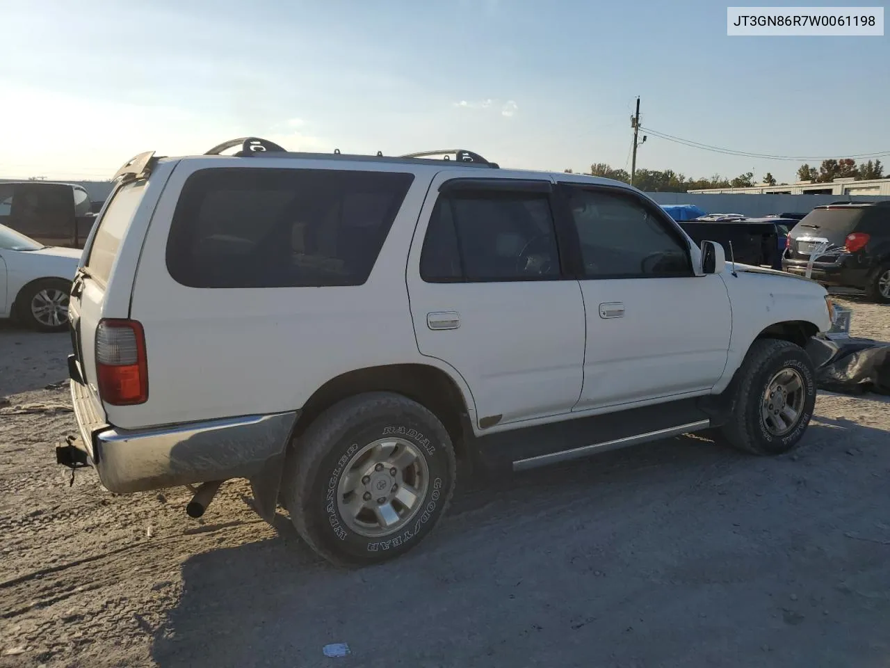 1998 Toyota 4Runner Sr5 VIN: JT3GN86R7W0061198 Lot: 76957694