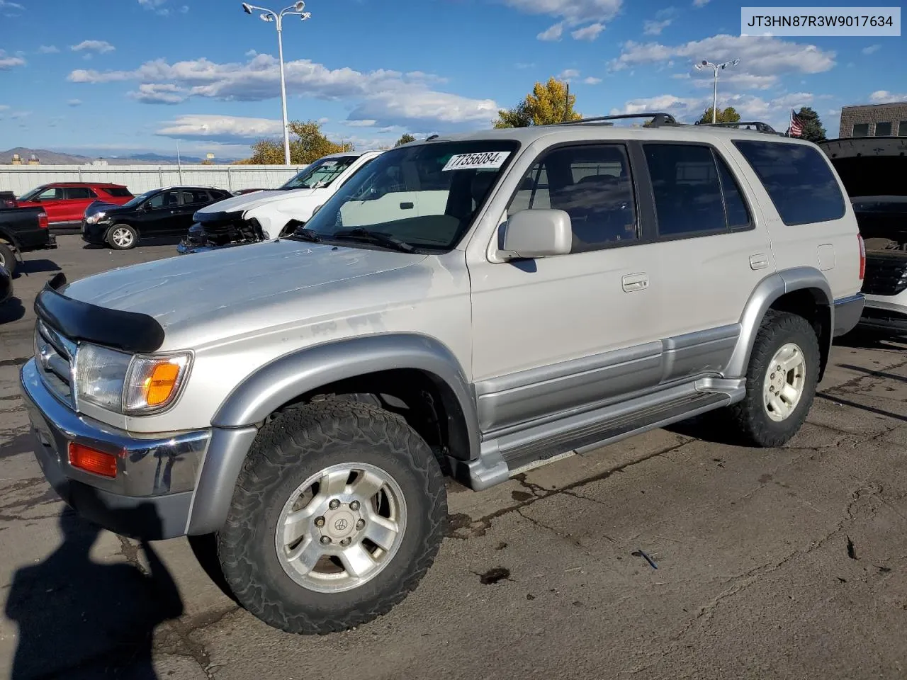 1998 Toyota 4Runner Limited VIN: JT3HN87R3W9017634 Lot: 77356084