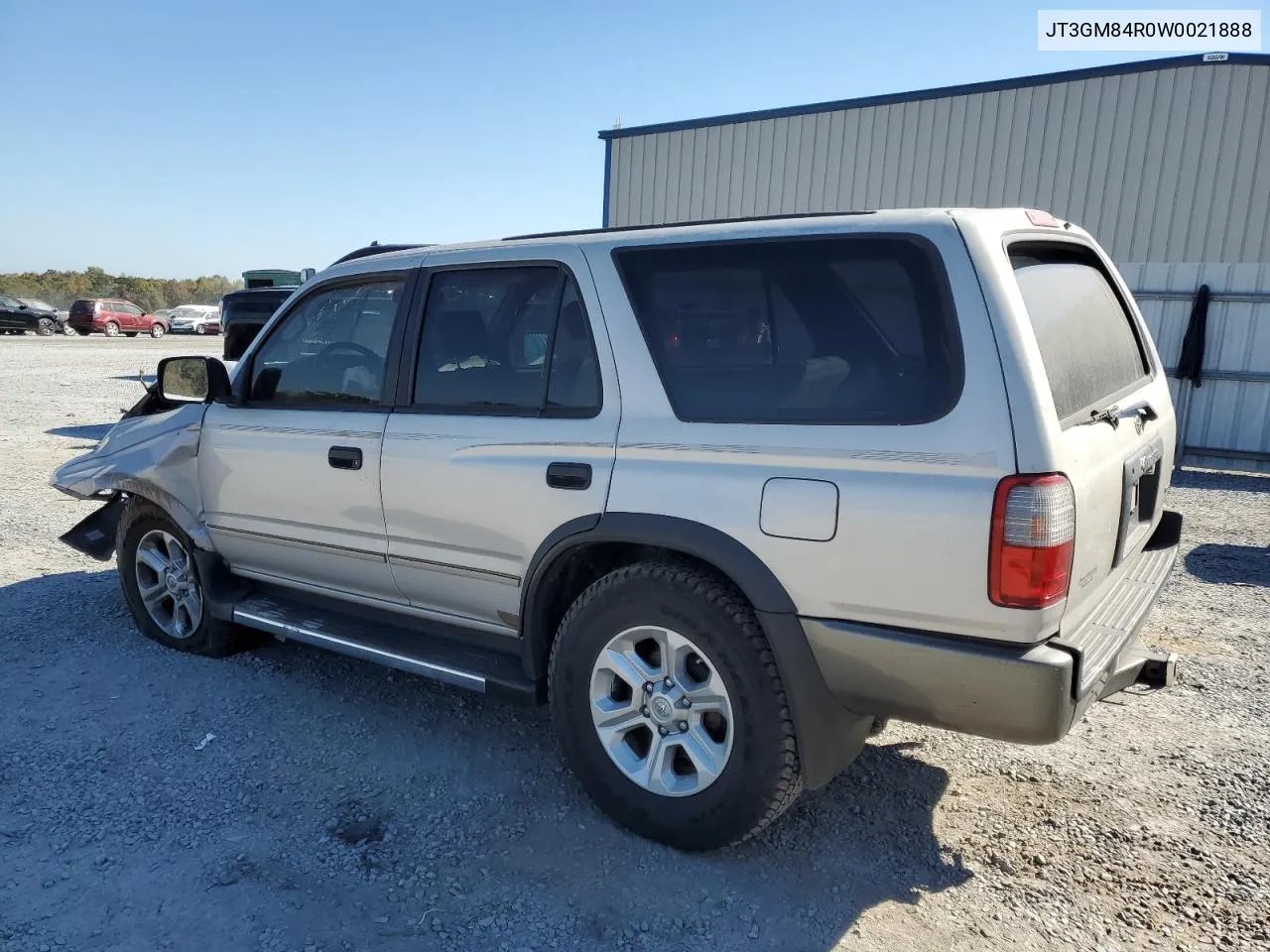 1998 Toyota 4Runner VIN: JT3GM84R0W0021888 Lot: 77657284